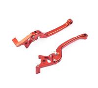 Leviers d'embrayage Frein Levier Universel À Double Disque De Modification De Moto en Alliage D'aluminium CNC Levier Frein(2)