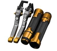 Leviers d'embrayage Frein Moto Convient pour Bajaj Pulsar 200 NS/200 RS/200 AS 2015-2024 Accessoires Leviers de frein et d'embrayage réglables Poignées de guidon Levier d'embrayage de frein(14)