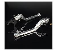 Leviers d'embrayage frein moto Pour GL1800 GL 1800 A Pour Goldwing 1800 2001-2011 2012 2013 2014 2015 2016 Accessoires Levier Frein Et D'embrayage Réglables Moto Embrayage frein moto(177mm Argent)