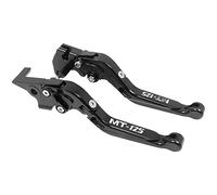 Leviers d'embrayage Frein pour Y&amaha pour MT125 2014-2023 Accessoires De Moto CNC Réglable Pliant Extensible Leviers d'embrayage De Frein Poignée Poignée Freinage (Color : 1)
