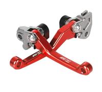 Leviers d'embrayage Poignées De Commande Moto 22 Mm (7/8") - Leviers Frein Et d'embrayage Pivotants Accessoires pour Kawasaki KX250F KX 250 F 2004-2018(Red KX250F 2013-2018)