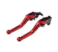 Leviers d'embrayage pour Tiger660 Sport 2022-2024, pour Trident 660 2021-2024, poignées de frein courtes pour Daytona 660 2024(A-Red)