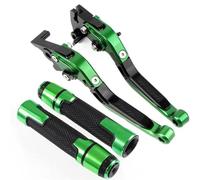 Leviers Frein À Main Pour Pour XSR900ABS Pour XSR900 ABS Accessoires De Moto Levier D'embrayage De Frein Poignée De Guidon Poignées Kit Levier Embrayage Levier Frein Moto(Greenblack)