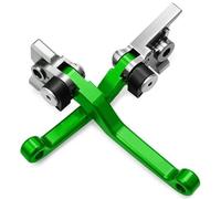 Leviers Frein À Main Pour TM Pour MX125 Pour MX 125 2019 2020 2021 Leviers D'embrayage De Frein Pivotants Accessoires De Moto Barre De Poignée Kit Levier Embrayage Levier Frein Moto(Green)