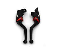 Leviers Frein D'embrayage Courts Aluminium CNC Moto Pour SUZUKI GSX 650F 08-15 GSF 650 Pour BANDIT 2007 GSX 1250 GSX1250F/SA/ABS 10-16(Titanium)