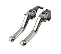 Leviers Frein Embrayage pour BMW pour F800R 2013 2014 2015 2016 2017 2018 Accessoires De Moto Poignées De Levier d'embrayage De Frein Courtes Levier Frein Moto(Grey)