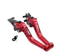 Leviers Frein Et D'embrayage Courts Réglables Avec Fonction De Stationnement Pour Honda ADV 350 Adv350 2021 - 2022(Rouge)