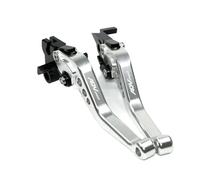 Leviers Frein Et D'embrayage Courts Réglables Avec Fonction De Stationnement Pour Honda ADV 350 Adv350 2021 - 2022(Argent)