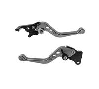 Leviers Guidon 1 Paire Universelle en Alliage D'aluminium Moteur Embrayage Tambour Levier De Frein Poignée Moto Poignée De Frein Moto Modification Poignée De Frein Levier Embrayage(3)