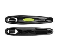 Leviers Pneus - 10.5x2cm 2Pcs Tire Lever Tyre Spoon Vélo | Outil Retrait Pneus Avec Crochet Rayons & Intégrée Pour Réparation & Entretien Facile Vélo