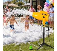 levigationlu Machine à Mousse 1000 W pour Fêtes, Portée De Pulvérisation Jusqu'à 5 M, Débit De 20 M³/Min, Canon à Mousse pour Pool Parties, Anniversaires, événements De Jardin Et Festivals