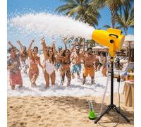 levigationlu Machine à Mousse 1000W, Canon à Mousse pour Fêtes en Extérieur, Anniversaires, Piscine et Événements d’Été, Machine a Bulle avec Portée de 3-5 m et Débit de Mousse 20 m³/Min