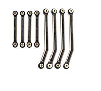 Levigo Lot de 8 tiges de direction en laiton RC compatibles avec axes 1/24 AX24 XC-1, pièces de mise à niveau RC