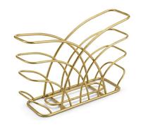 LEVIMETREE Porteserviettes doré pour table de salle à manger moderne Support de serviette pour table de cuisine Distributeur de mouchoirs Servilleteros Para Mesas Cuisine, restaurant, hôtel,