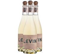 LEVIN Sans alcool Blanc de Blancs - Blanc 2024 - Villa Noria - Sans Alcool - Vin Blanc du Languedoc - Roussillon (3x75cl) BIO Sans Alcool