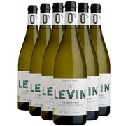 LEVIN Sans alcool Chardonnay - Blanc - Villa Noria - Sans Alcool - Vin Blanc du Languedoc - Roussillon (6x75 IO Sans Alcool