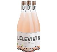 LEVIN Sans Alcool Rosé - Rosé - Villa Noria - Sans Alcool - Vin Rosé du Languedoc - Roussillon (3x75 IO Sans Alcool