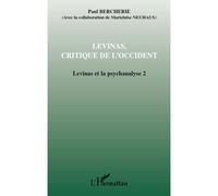 Lévinas, critique de l'Occident - Paul Bercherie - L'harmattan - broché - Essai