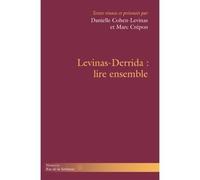 Levinas-Derrida : Lire ensemble - Danielle Cohen-Lévinas - Hermann - broché - Etude