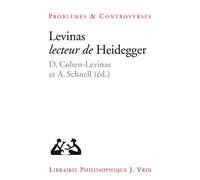 Levinas lecteur de Heidegger