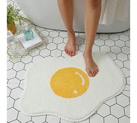 LEVINIS Joli tapis de bain pour salle de bain, antidérapant, doux, absorbant l'eau, tapis de bain amusant pour évier, baignoire, toilettes, entrée 76,2 x 53,3 cm