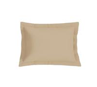 Levinsohn Textile en Microfibre Oreiller 5,1 cm Bride, Standard/Queen, Mocha, 2-Pack