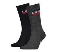 Levi's Chaussettes gris foncé, rouge, noir, blanc Taille 39-42