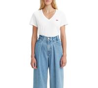 Levi's 2pack Vneck Tee 2 Pack V Neck White + T-Shirt (Lot de 2) Femme, - Blanc + & Blanc +, XS