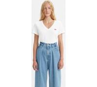 Levi's 2pack Vneck Tee 2 Pack V Neck White Taille: S | Chemises Outlet | Femme | Blanche