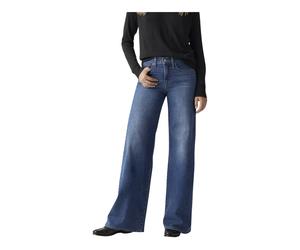 Levi's - 318 Shaping Wide Leg Jeans - Femme - Jeans - Bleu - Taille: W30 L32