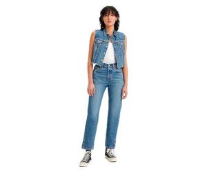 Levi's 501 Crop Jeans Femme, Been There Selvedge, 34W / 34L