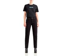 Levi's 501 Crop Jeans Femme, Black Heart, 30W / 26L