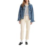 Levi's 501 Crop Jeans Femme, Ecru Booper No Damage, 28W / 28L