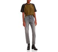 Levi's 501 Crop Jeans Femme, Gray Worn In, 32W / 30L