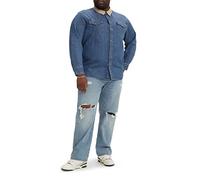 Levi's 501® Original Fit Big & Tall Jeans Homme, Light Indigo Destructed, 40W / 38L
