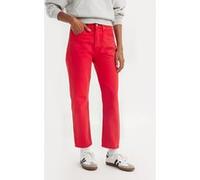 Levi's 501 Straight Jeans Red Taille: W32L28 | Jeans droits Outlet | Femme | Rouge