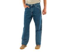 Levi's 568 Stay Loose Carpenter Safe In Charm Accessoires de Voyage- Portefeuilles Homme, Med Indigo - Flat Finish0033, 34