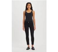 Levis Jeans skinny 711 DOUBLE BUTTON in Noir US 28 / 30