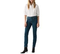 Levi's 724 High Rise Straight Jeans, Torn Ball Gown, 27W / 30L Femmes