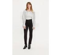 Levi's 724 Jeans In Black Taille: W26L30 | Pantalons slim Outlet | Femme | Le Noir