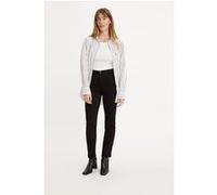 Levi's 724 Jeans In Black Taille: W30L30 | Pantalons slim Outlet | Femme | Le Noir