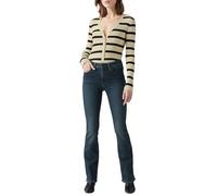 Levi's 725 Coupe Haute Taille Jeans, Blue Swell, 29W / 34L Femme