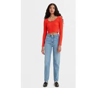 Levis 80S Mom Jeans Indigo WrnIn 09 24 L30 Female