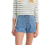 Levi's 80S Mom Patch Short Pckt Med Indigo - Worn in, in Patches Short, 26 W