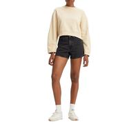 LEVIS 80S MOM Short Blacks, ANNÉES 80 MOM Court Noir aux Femmes, Not to Interrupt,