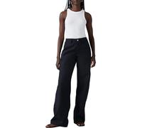 Levi's 90S Straight Pantalon, Anthracite Night, 24W x 30L Femmes
