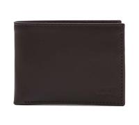 Levi's Portefeuille Batwing Bifold ID en cuir bovin pleine fleur Noir Homme