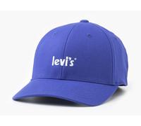 Levi's Adjustable Curve Cap ~ Poster Logo bleu roi