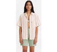 Levi's Alfie Button-down Shirt Beige Taille: XS | Chemises à boutons Outlet | Femme | Marron