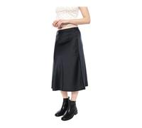 Levi's - Ariel Midi Slip Skirt - Femme - Jupes - Noir - Taille: 40 FR